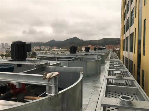 典型的玻璃鋼冷卻塔組件介紹,玻璃鋼冷卻風機